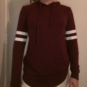 Maroon hoodie